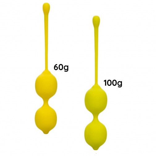 Különböző súlyú gésagolyó szett - 60g és 100g, praktikus szilikon zsinórral 