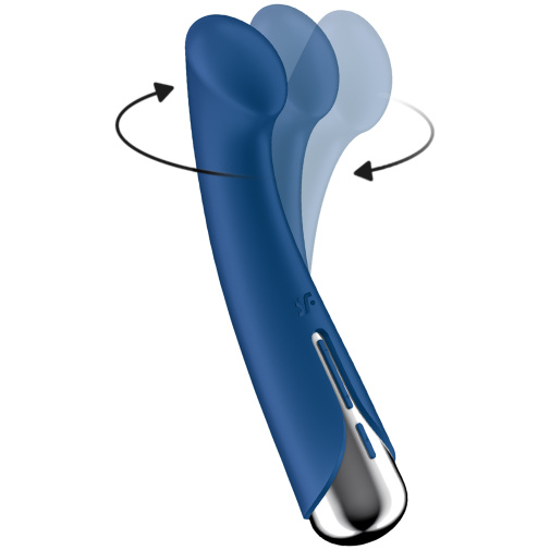 Satisfyer Spinning G-Spot 1 forgó vibrátor G pontra kék